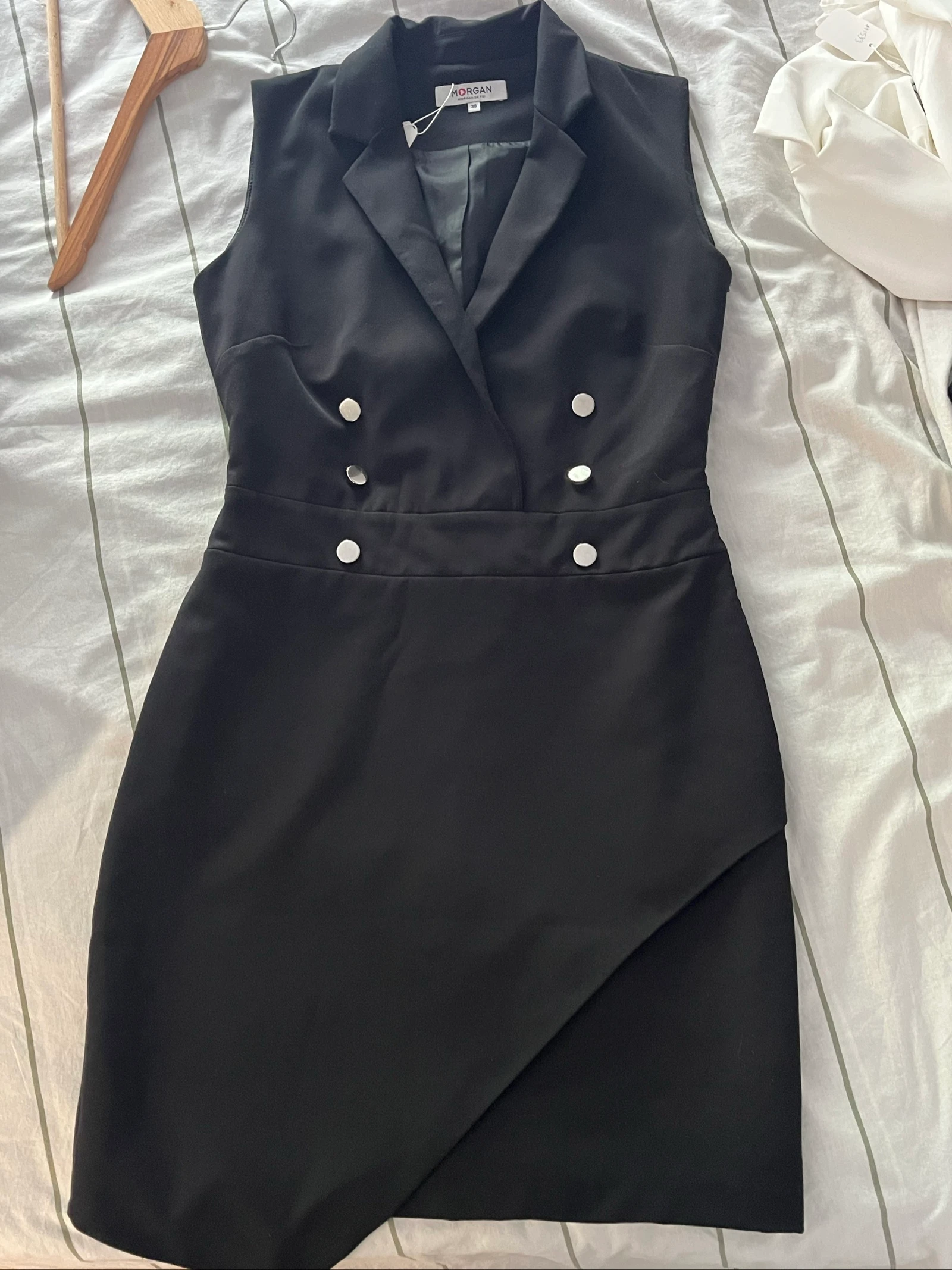 Vestido tailleur preto Morgan / 181-RPOLO.F tamanho 38 – photo 2
